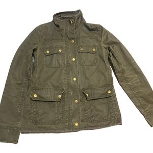 Jcrew olive green women’s xs  jacket